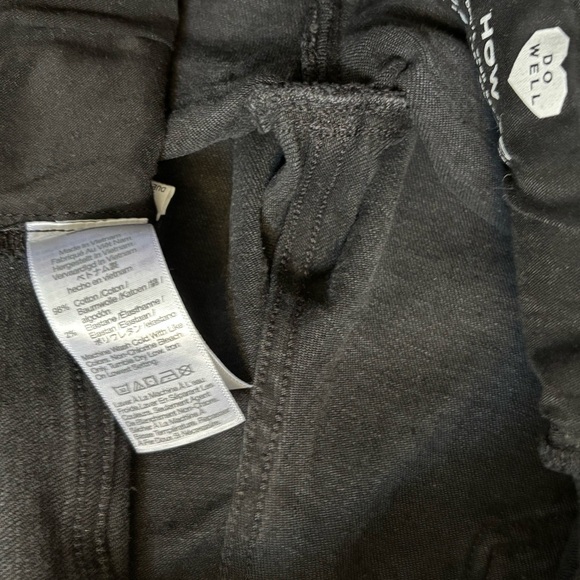 Madewell Kick Out Full Length Jeans Womens Size 31 Black Denim Goth Emo Dark - Picture 5 of 7